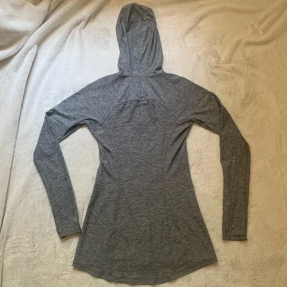 Athleta Vitamin Sea Heather Gray Jacket - Picture 15 of 16